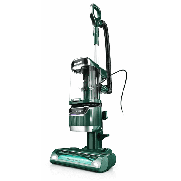 Restored Shark QU490GN Detect Lift-Away Upright Vacuum with PowerFins Detect Corded Self-Cleaning Brushroll, Anti-Allergen and Odor Neutralizer Technology-Green (Refurbished)