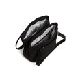 thumbnail image 6 of Vera Bradley Women's Microfiber Multi-Compartment Shoulder Bag Classic Black, 6 of 7