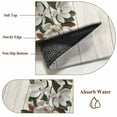 thumbnail image 2 of Botanical Flowers Area Rug 3x5 Washable Rug Non Slip Farmhouse Floral Beige Wooden Grain Large Area Rug Indoor Floor Carpet for Entryway Bedroom Kitchen Living Room Home Office Dining Room Nursery, 2 of 8