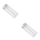 thumbnail image 4 of Ounissouiy Bottles Refillable Mason Jar Transparent Plastic Dry Holder Container Cookies Pencil Cases Screw for Kitchen Coffee 350Ml 2piezas, 4 of 6