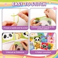 thumbnail image 4 of Kit de punto de cruz Caydo 8 en 1 para niños principiantes con accesorios, 4 of 7