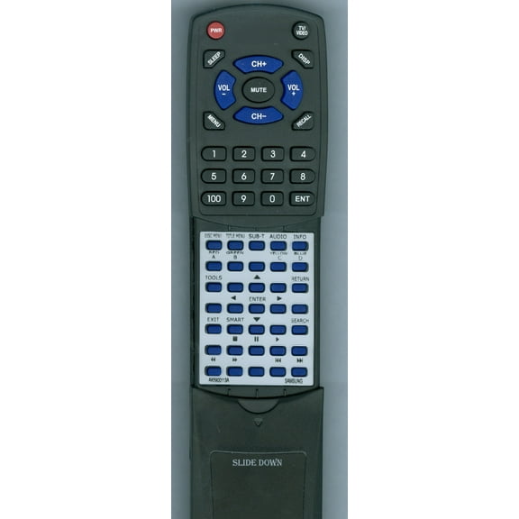 Replacement Remote for SAMSUNG AK59-00113A, RTAK5900113A, AK5900113A, BDD5250C, BDD5300CZA, BDD5300, BDD5300ZA, BDD5300C
