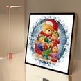 thumbnail image 2 of Diamante redondo pintura decoración del hogar 5D Navidad Animal Rhinestone cuentas artesanía Hugtrwg Para estrenar, 2 of 9