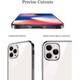 thumbnail image 3 of Compatible with iPhone 14 Pro Max Case Clear Ultra Transparent Shockproof Protective Cell Phone Case Non-Yellowing Flexible TPU Liquid Silicone Slim Thin Cover-Black, 3 of 7