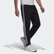 Adidas Men's Tricot Tapered 3-Stripes Track Pant - Black/White