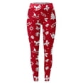 thumbnail image 3 of Christmas 2024 Women's Cartoon Printed Leggings Yoga Pants Leggings for Women plus Size Disposable Underwear Olive Workout Leggings Summer Leggings Cute Winter Outfits for Women Long Leggings for, 3 of 3