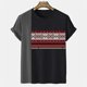 thumbnail image 1 of Camisa a rayas Vintage para hombre, camiseta informal de manga corta, jersey de estilo Simple, sudadera de gran tamaño, Tops sueltos, Verano, 1 of 4