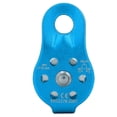 thumbnail image 2 of Climbing Pulley Single Swivel Pulley Pulley Wheel 26KN Aluminium Alloy Heavy Duty Single Swivel Rope Pulley Block For 12mm Rope Climbing, 2 of 8