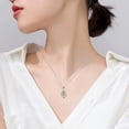 thumbnail image 4 of Teardrop Cremation Urn Pendant with Chain Urn Necklace Lockets for Human Ashes Pet Ashes Holder, 4 of 6