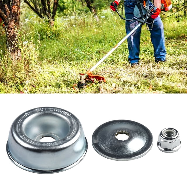 Mosiee Kit de Fixation de Lame en Métal Compatible avec Fs350, Fs360, Fs400, Fs410, Fs450 Débroussailleuse Tête de Remplacement