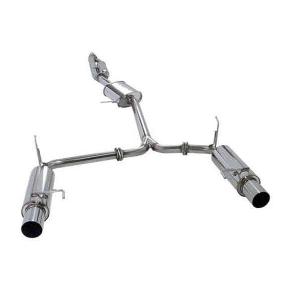 HKS 32016-AH021 Silent Hi-Power Exhaust System for 2002-2008 Honda Accord Euro R K20A