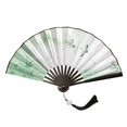 thumbnail image 1 of Folding Fan Classical Dancing Cloth Fan Vintage Fan Hand Held Fans Props Hot U1 Z4G9, 1 of 8