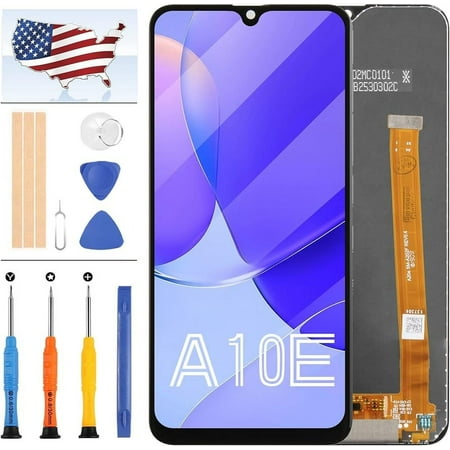 Screen Replacement for Samsung Galaxy A10E A102 SM-A102U, SM-S102DL, SM-A102U1, SM-A102W, SM-A102N LCD Display Touch Screen Digitizer Assembly Kit with Repair Tools (Not Original)