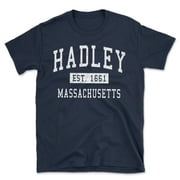 Hadley Massachusetts Classic Established Men's Cotton T-Shirt