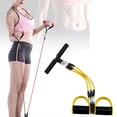 thumbnail image 6 of Detachable 3-Pipe Pedal Resistance Trainer - Adjustable Portable Home Gym Equipment for Strength Training, Compact Fitness Machine with Resistance Bands, Workout Gear for Beginners & Athletes, 6 of 6