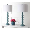 thumbnail image 2 of Safavieh Jenna 32" Contemporary Iron Table Lamp with Off-White Cotton Shade Count of 2, 2 of 7
