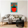 thumbnail image 3 of Amanti Art Red Blossoms Framed Canvas Wall Art Print, 3 of 9