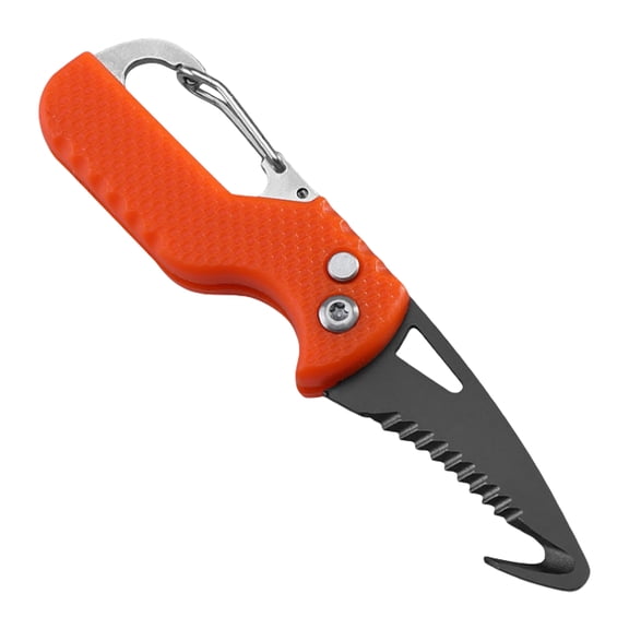 Portable Expresses Unpacking Cutter with Keychains Pocket Folding Cutter Box Opener Cut Rope Tool Outdoor Survival Tool