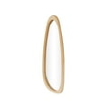 thumbnail image 6 of DecMode 19" x 42" Brown Oval Wall Mirror, 6 of 9