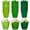 Green, variant on 180Pcs Terracotta Tulip Cupcake Liners Greaseproof Muffin Baking Liners Tulip Cupcake Wrappers Baking Cup for Autumn Thanksgiving Bridal Baby Shower Wedding Birthday Party Decor
