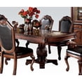 thumbnail image 2 of Cherry Finish Dining Table Set 7Pcs Acme Furniture 04075 Chateau De Ville, 2 of 3