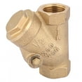 thumbnail image 4 of Válvula de retención NPT, válvula de retención de latón de latón con rosca NPT de 1/2 pulg. Válvula de retención construida para precisión, 4 of 8