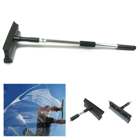 Telescopic Extendable Window Squeegee Cleaner Wiper Long Handle Washer (Best Car Window Squeegee)