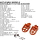 thumbnail image 2 of Estriberas JFG RACING para 50-1290 SX SXF EXC EXCF XC, 2 of 8