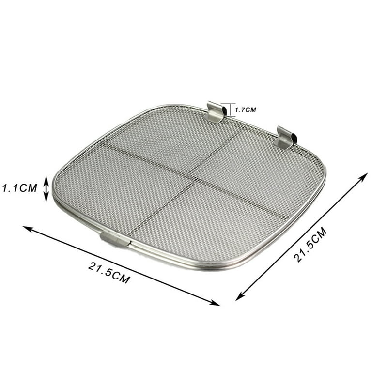 Stainless Steel Splatter Shield for Ninja Foodi AG301, Air Fryer  Accessories for Ninja Foodi 5-in-1 Indoor Grill, Replacement Parts Splatter  Screen