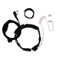 thumbnail image 2 of Auricular en la oreja Auricular 2 Pin Covert PTT Throat Mic Accesorios para Baofeng UV5R Likrtyny Para estrenar, 2 of 3