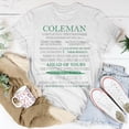 thumbnail image 5 of Coleman Name Gift Coleman Completely Unexplainable Unisex Jersey Crewneck Tshirt, 5 of 6
