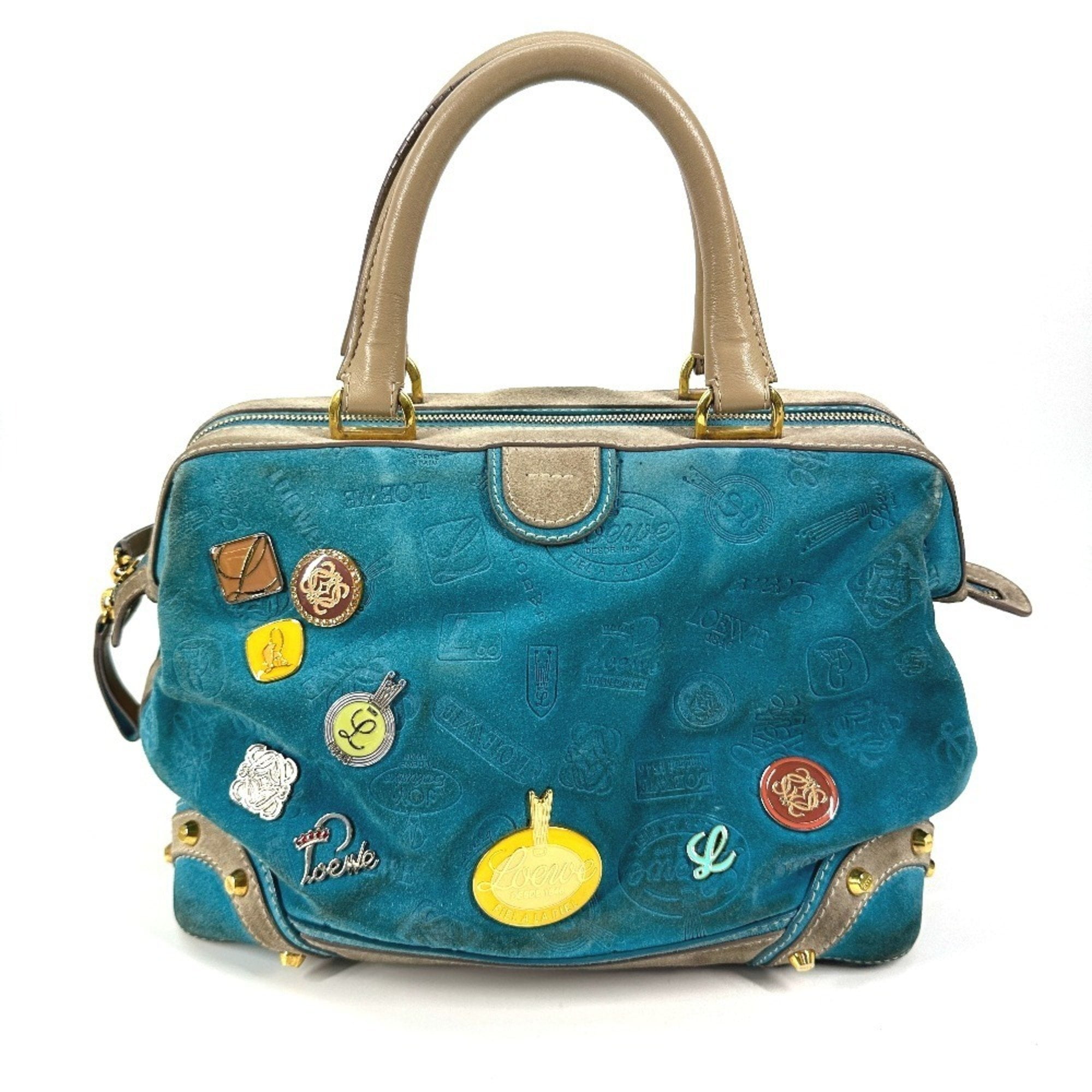 ショルダーバッグ・ポシェット RYSM Starry suede bag - Blue Blue Suede Bag