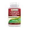 BEST NATURALS L-Arginine L-Citrulline 1000 mg 120 TAB, Pack of 2