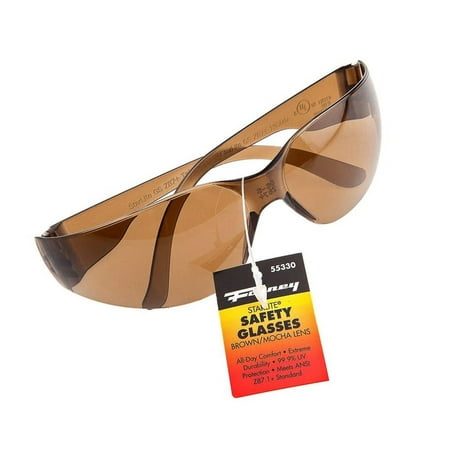 

Forney Forney 55330 Starlite Compact Safety Glasses Brown Lens