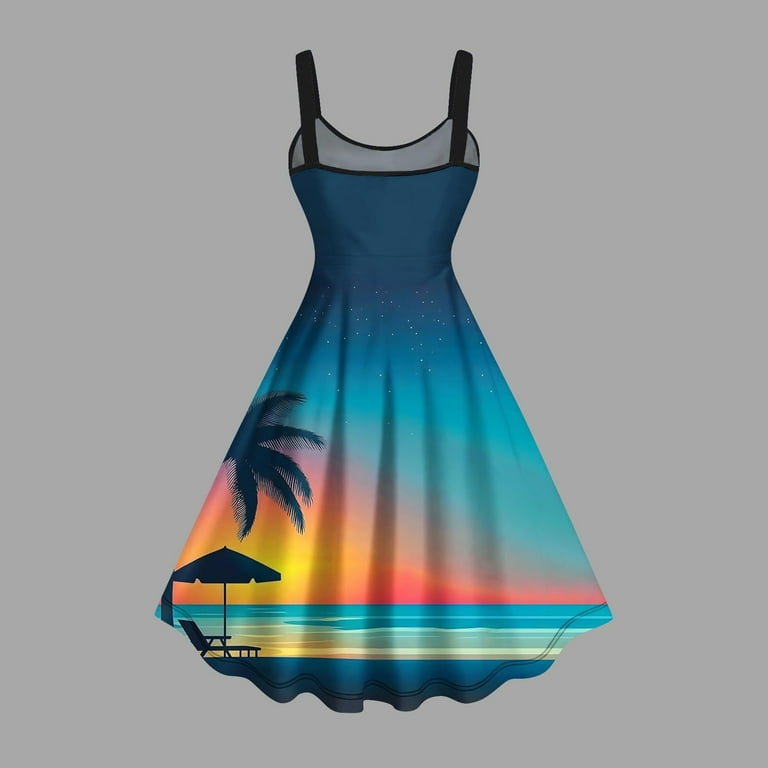 knee length dresses for ladies Galaxy Charm Woven Midi Dress L FREEMARKET Black / S