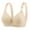 Khaki, variant on Pntutb Plus Size Women's Bra Wire Free Underwear One Piece Bra Everyday Lingerie Bras