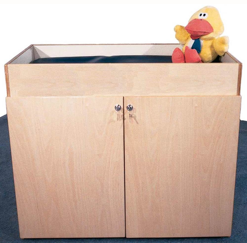 Changing Table with Steps and Mattress (Navy Legacy)