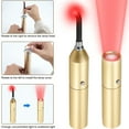 thumbnail image 4 of 2 in 1 Facial & Body Light Therapy Wand for Joint Mouth Nose Ear, Red -Light Therapy Device with Removable Tip, Handheld Red Light Healing Therapy Torch & 5 Wavelength, Pulse Mode for Pain Relief, 4 of 5