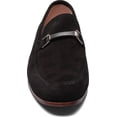 thumbnail image 2 of STACY ADAMS Men's, Wydell Moc Toe Bit Slip-On 8 Black Suede, 2 of 7