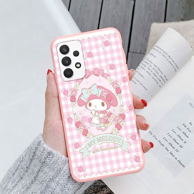 Para Samsung Galaxy A32 4G A 32 M32 5G Funda de silicona para teléfono Linda divertida Sanrio Kuromi Melody Cartoon Coque Funda suave para GalaxyA32 xuanjing unisex