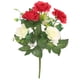thumbnail image 1 of 2x Bouquet 6 Rama Flores Artificial Flores Florales Decoración Para 6 Colores rojo, 1 of 7