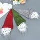 thumbnail image 3 of 3 piezas Sin cara Muñeca Forma Bolsa de vino Decoración de champán de Navidad Bolsa de recuerdo de vino Bolsa Decoraciones de Navidad Favores, 3 of 5