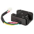 thumbnail image 3 of Universal 4 Wire Full Wave Black Motorcycle Regulator Rectifier 12v Dc Bike Quad, 3 of 5