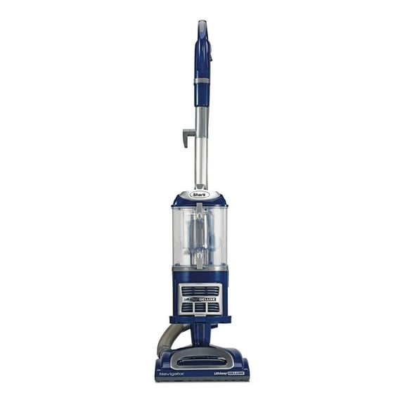 Open Box Shark Navigator Lift-Away Bagless Upright Vacuum, Pet Friendly, Swivel Steering, Large Dust Cup, NV360 Blue