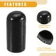 thumbnail image 5 of 1 tapón de extremo de manguera de vacío de admisión de tapa de refrigerante de silicona universal de 22 mm de diámetro interior de 0,87 pulgadas - Coche para puerto de agua de vacío de derivación del calentador de refrigerante - Silicona negra Unique Bargains Tapa de manguera de silicona, 5 of 6