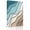Green, variant on Canvas Wall Art Abstract Geometric Canvas Art Print Teal Brown Gradient Waves Beach Pictures Wall Decor for Living Room Bedroom Artwork Decorations Stretched Framed Ready to Hang 12"x12"