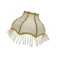 thumbnail image 4 of Pantalla lámpara con forma campana y borde festoneado, cubierta repuesto para lámpara, pantalla lámpara vintage con flecos jacquard, 4 of 8