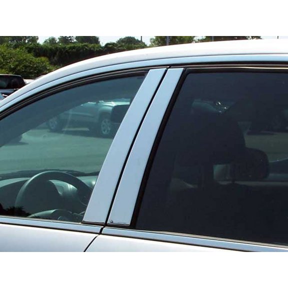Stainless Steel Pillar Trim 4Pc Fits 2006-2018 Chevy Captiva Sport PP48440 QAA