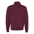 thumbnail image 2 of JERZEES Nublend Cadet Collar Quarter-Zip Sweatshirt, 2 of 4