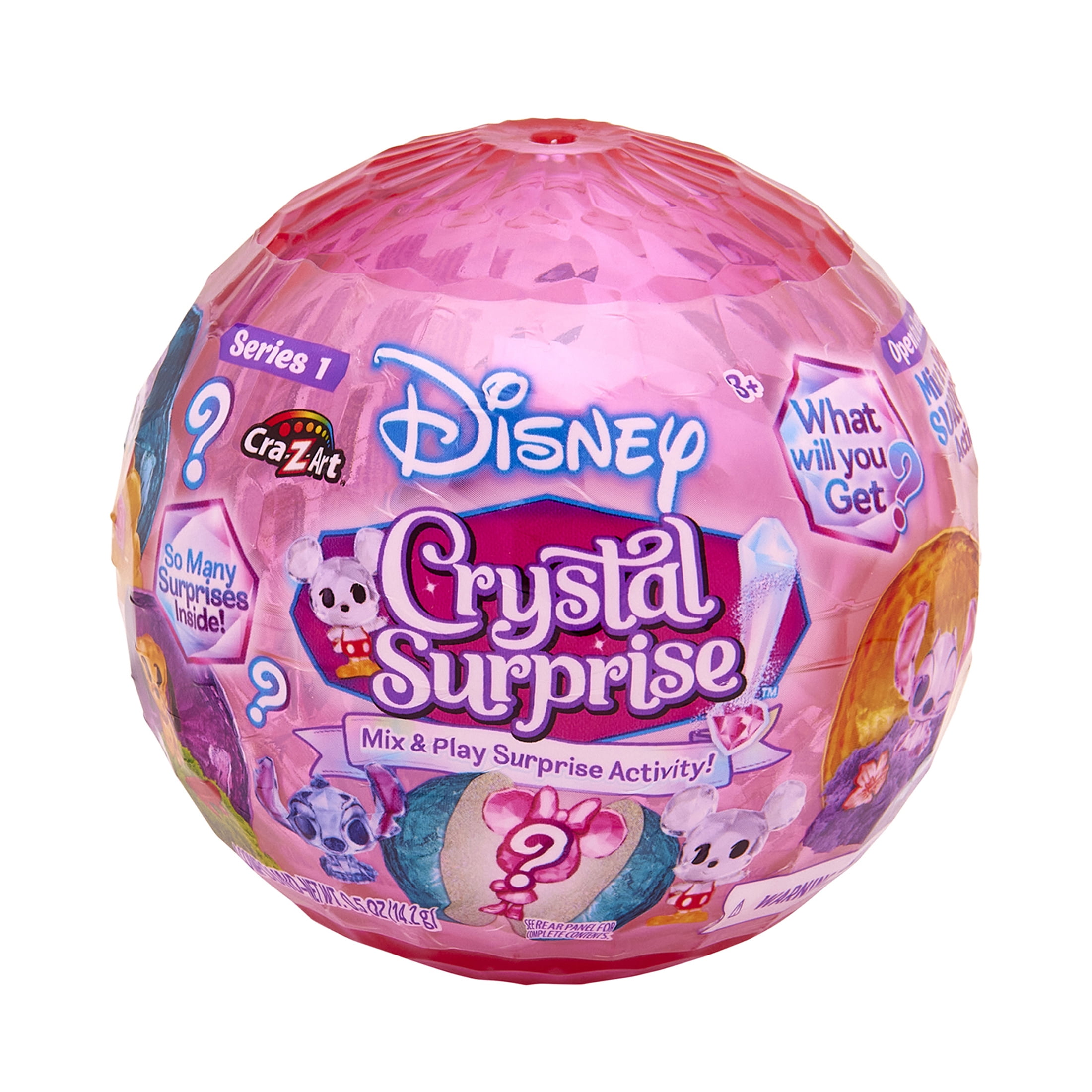 Disney Crystal Surprise Series 1, Toy by CraZArt Various Disney Characters for Any Child Ages 3+  (图3)